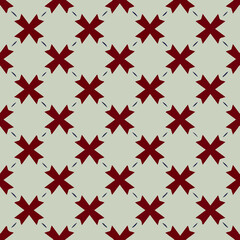 Naklejka na ściany i meble Christmas seamless vector pattern. Great for wrapping paper and wallpaper. Abstract background with repeating patterns .