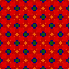 Christmas seamless vector pattern. Great for wrapping paper and wallpaper. Abstract background with repeating patterns .