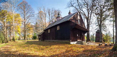 Cerkiew świętego Mikołaja w Polanie, Bieszczady, Polska / Saint Nicholas Orthodox Church in Polana, Bieszczady, Poland © LukaszB