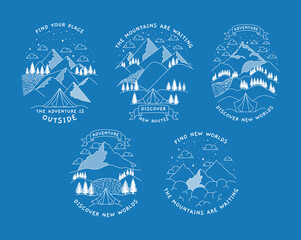 travel emblems bundle