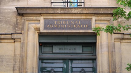Tribunal administratif de Paris, siégeant à l’hôtel d'Aumont (France)