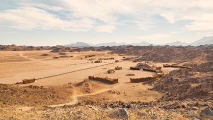 desert landscape Bedouin Village © Alaa