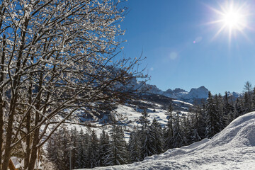 La Villa, Alta Badia, Dolomiten, Südtirol, Alto Adige, Italien