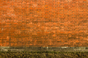 wall terracotta bricks background 