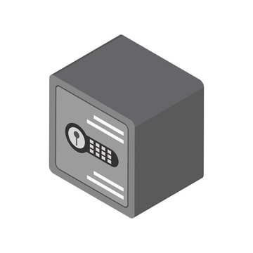 Safe Box Isometric