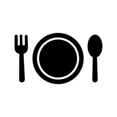 Restaurant icons isolated with Background