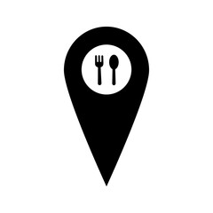 Restaurant icons isolated with Background