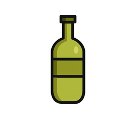 Wine bottle icon