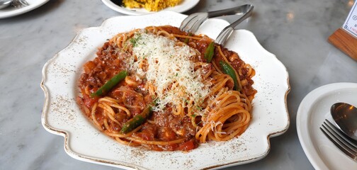 pasta with meat