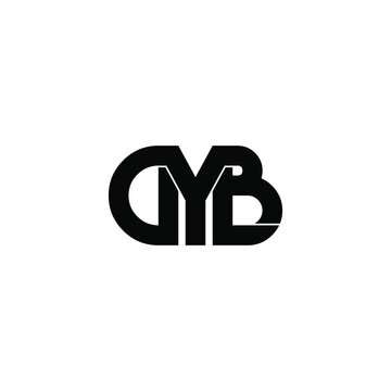 dyb letter original monogram logo design