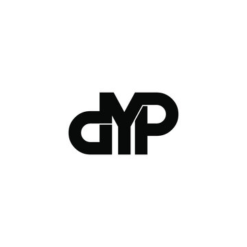 dyp letter original monogram logo design
