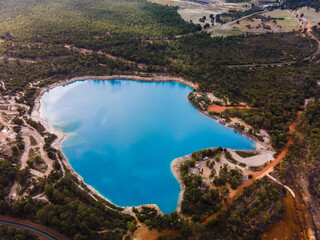 Stockton Lake, Ex-Mine Site in Western Australia