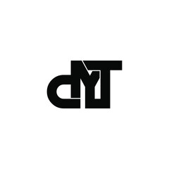 dyt letter original monogram logo design