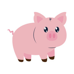 cute pig icon