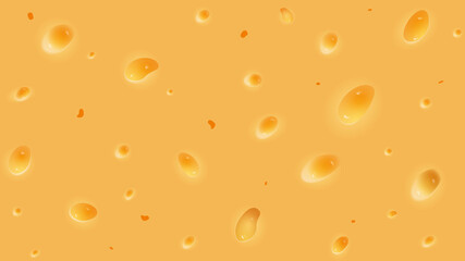 Cheese background, vector illustration. Realistic cheese texture. Cheese Banner