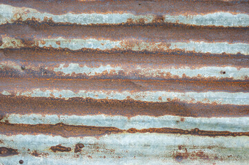 Background image of old and rusted zinc
