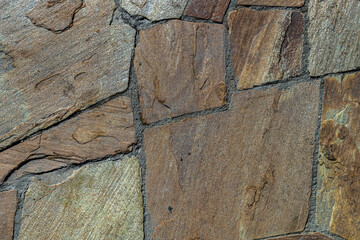 Texture. Granite stones of various shapes.