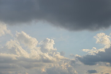 Sky and clouds. Sky and clouds tropical panorama. Sky clear beauty atmosphere summer day. Original image 	
