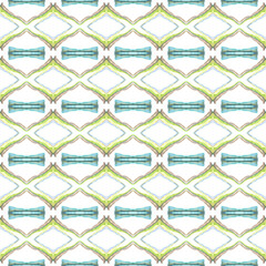 Fototapeta premium Folk Tribal Print. Geo Seamless pattern. Geometric