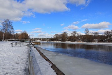 landscape with river