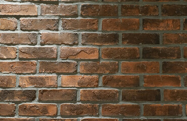 red brick wall