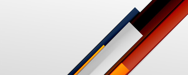 Multicolored lines background. Design template for business or technology presentations, internet posters or web brochure covers