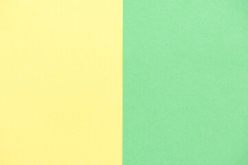 Yellow and green paper background