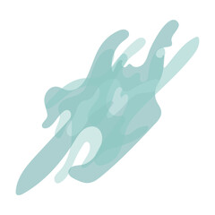 Hand drawn water liquid Abstract element for design illustration wallpaper card