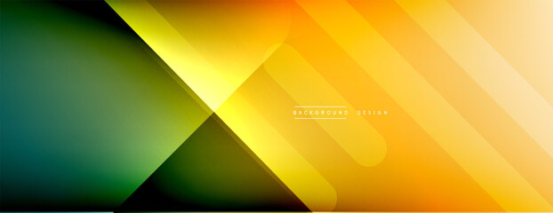 Dynamic lines abstract background. 3D shadow effects and fluid gradients. Modern overlapping forms