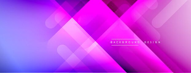 Dynamic lines abstract background. 3D shadow effects and fluid gradients. Modern overlapping forms