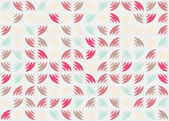 Abstract Geometric Pattern generative computational art illustration