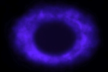 Black hole in space background. Magic galaxy space travel.  Blurred photo of space.  3D photo galaxy. 