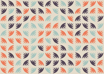 Abstract Geometric Pattern generative computational art illustration