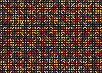 Abstract Geometric Pattern generative computational art illustration