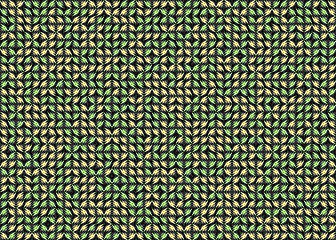 Abstract Geometric Pattern generative computational art illustration