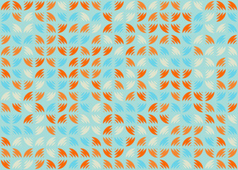 Abstract Geometric Pattern generative computational art illustration