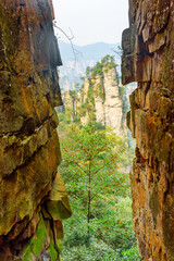 Quartz sandstone pillars (Avatar Mountains)