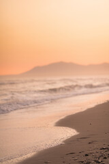 Coucher de soleil à Marbella