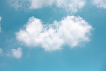 blue sky with clouds background 