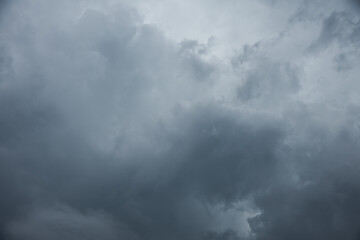 Dark cloud before a storm.