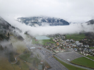Foggy morning in Engelberg and still beautiful