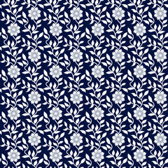 flower seamless pattern vector design 