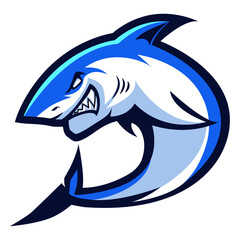 Naklejka premium shark logo
