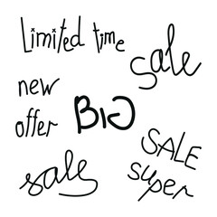 Words for successful sales and business.