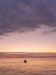 山口県岩国市 通津からの朝景