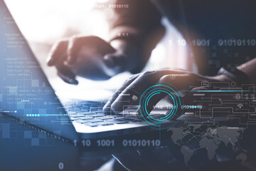 Digital software development, Global internet network technology, application design concept