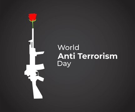 vector illustration for world anti terrorism day