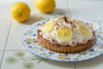 自宅でお菓子作り　レモンタルト