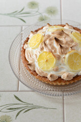 自宅でお菓子作り　レモンタルト