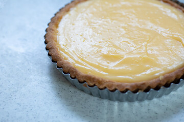 自宅でお菓子作り　レモンタルト